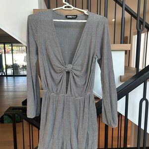 Audrey 3+1 Striped Knit Top